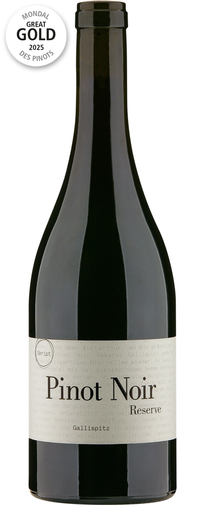 Skript Pinot Noir Reserve Gallispitz Winterthur AOC Zürich 2024